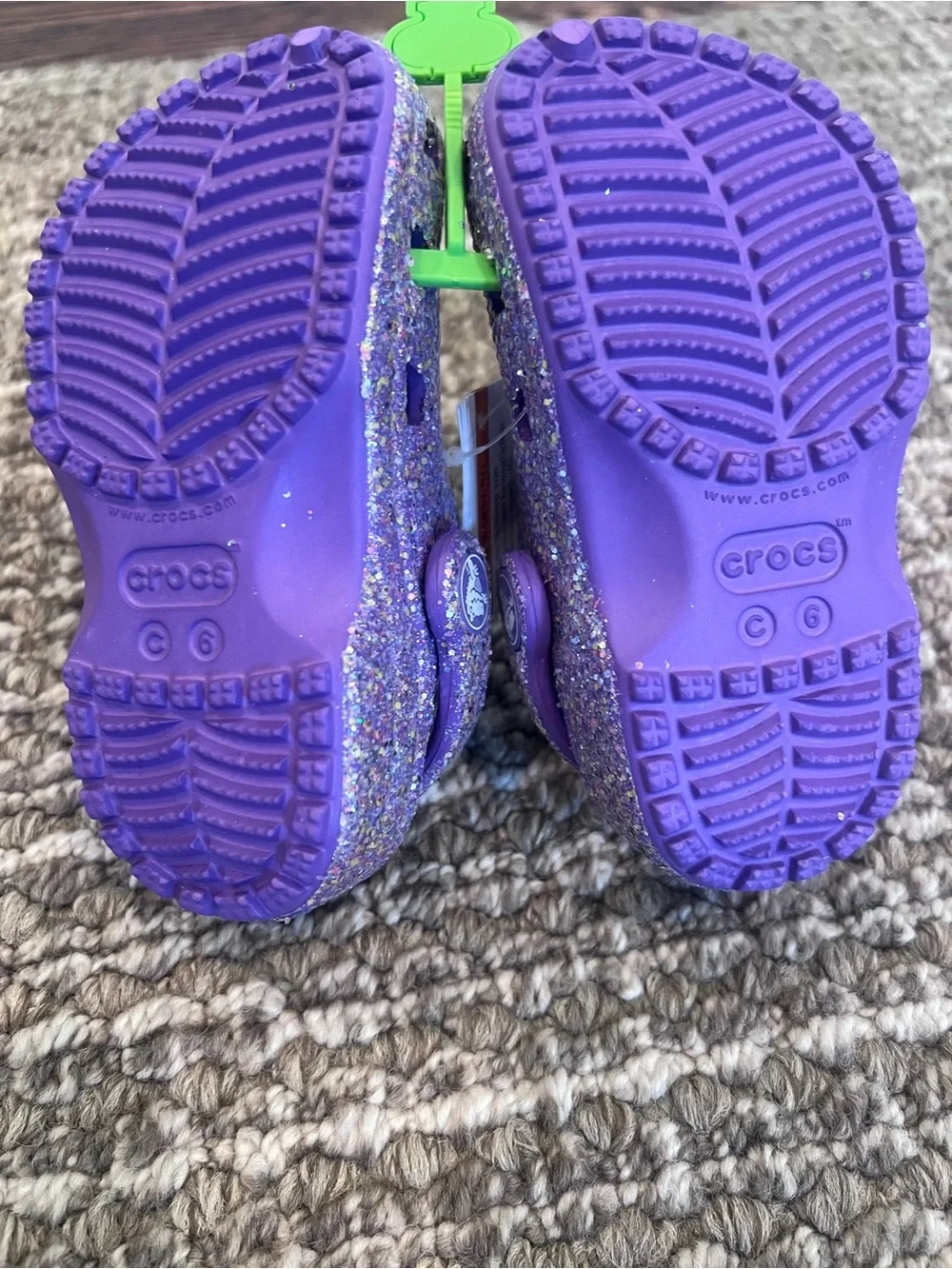 CROCS sparkly brand